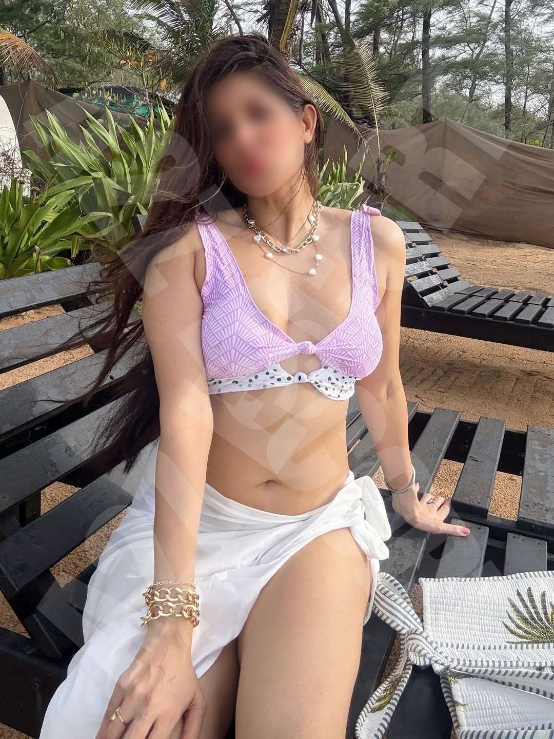 call girls in Goa with stunning companions, playful brunette Call Girl in Goa enjoying the outdoors